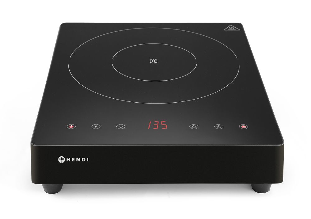 HENDI Induktionskocher 3500W Kitchen Line, Kitchen Line, 230V/3500W, 339x444x(H)80mm