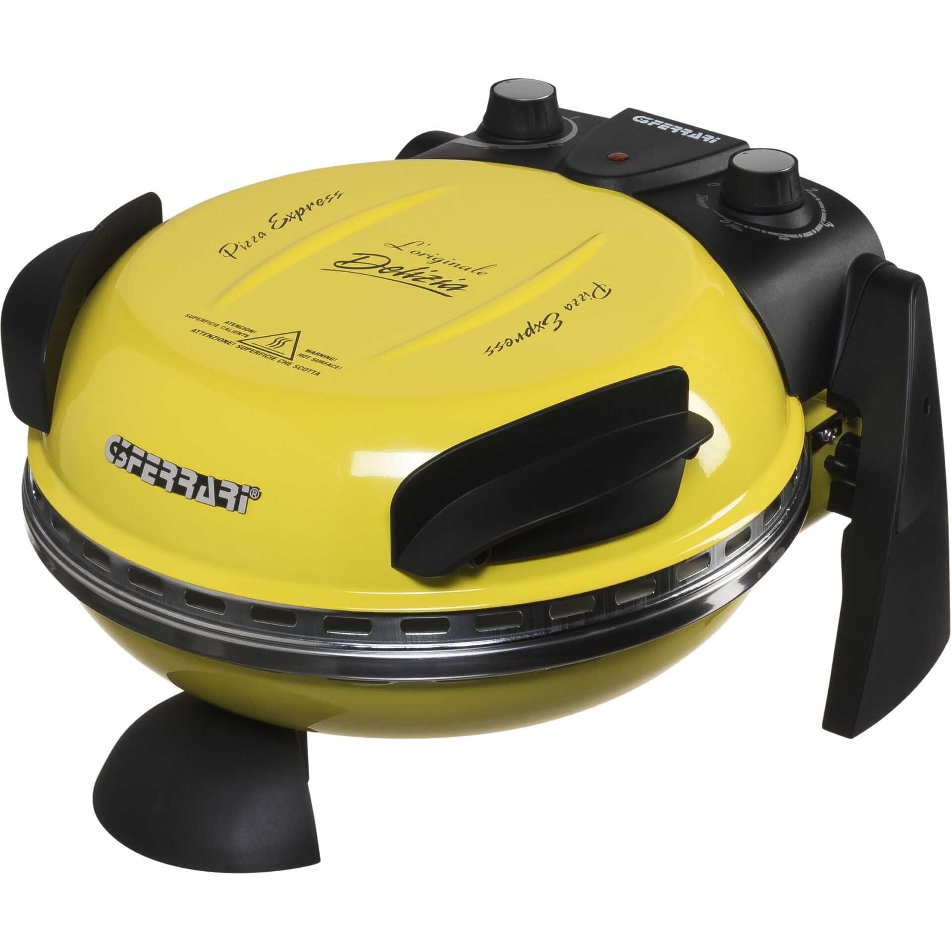 G3 Ferrari Pizza Express Delizia - Pizzaofen - 1.2 kW - Gelb