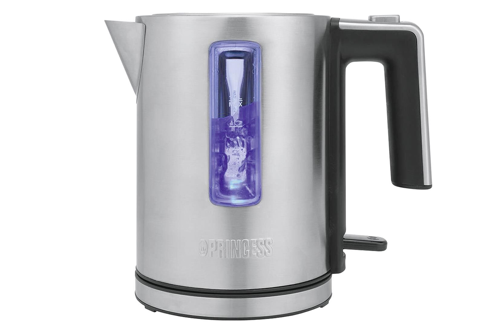 PRINCESS Wasserkocher 1 Liter 2200Watt Deluxe Edelstahl