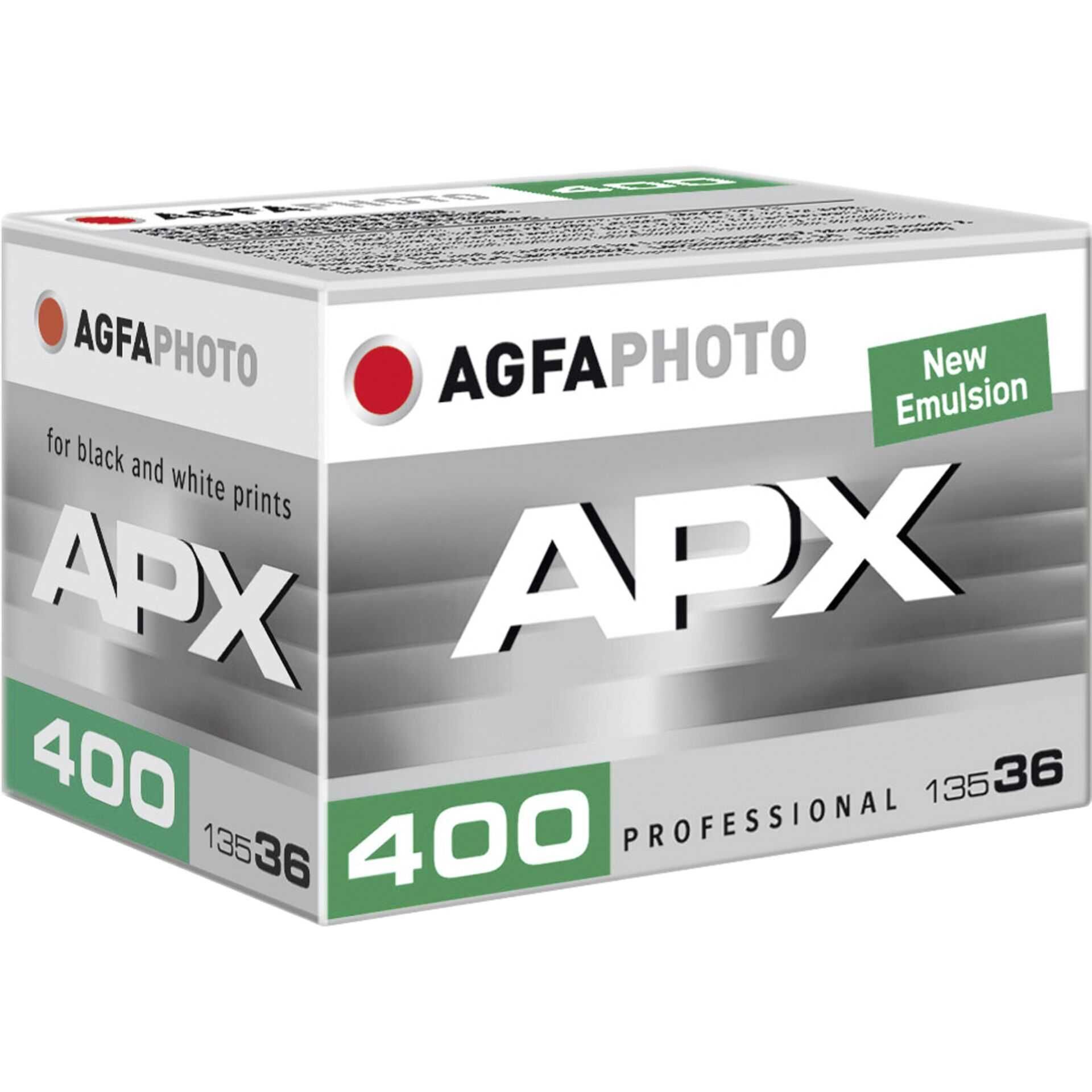 AgfaPhoto APX 400 Professional - Schwarz-Weiß-Negativfilm - 135 (35 mm) - ISO 400 - 36 Belichtungen