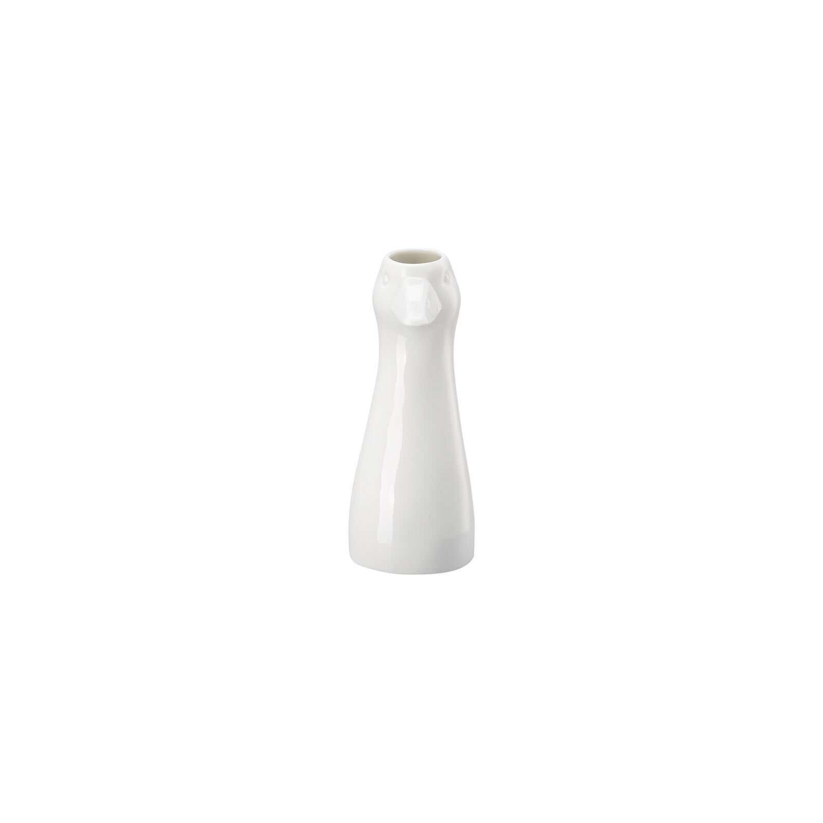 Hutschenreuther Vase 14 cm Gans-Vase Weiss