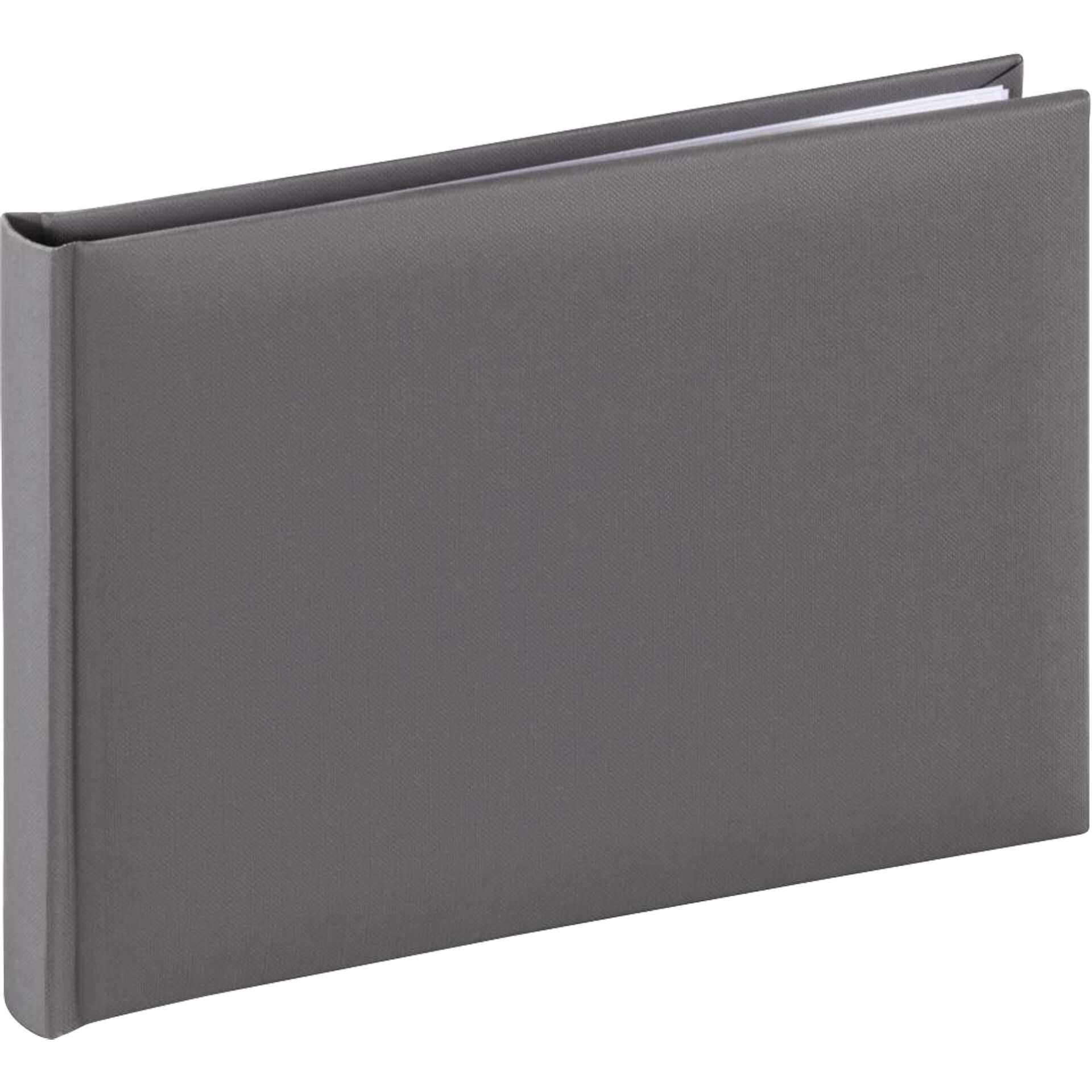 Hama  Fine Art  Buchalbum  24x17 36 weiße Seiten grau        2783