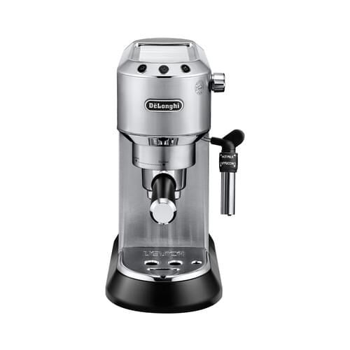 DE LONGHI Espressomaschine Dedica Style Siebträger 1350W 4,2kg silber