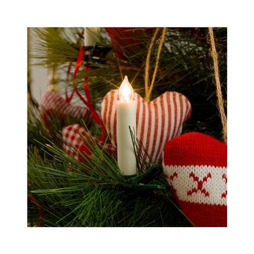 Konstsmide LED Weihnachtskerzen 5er Pack kabellos, Erweiterung zum 10er Set
