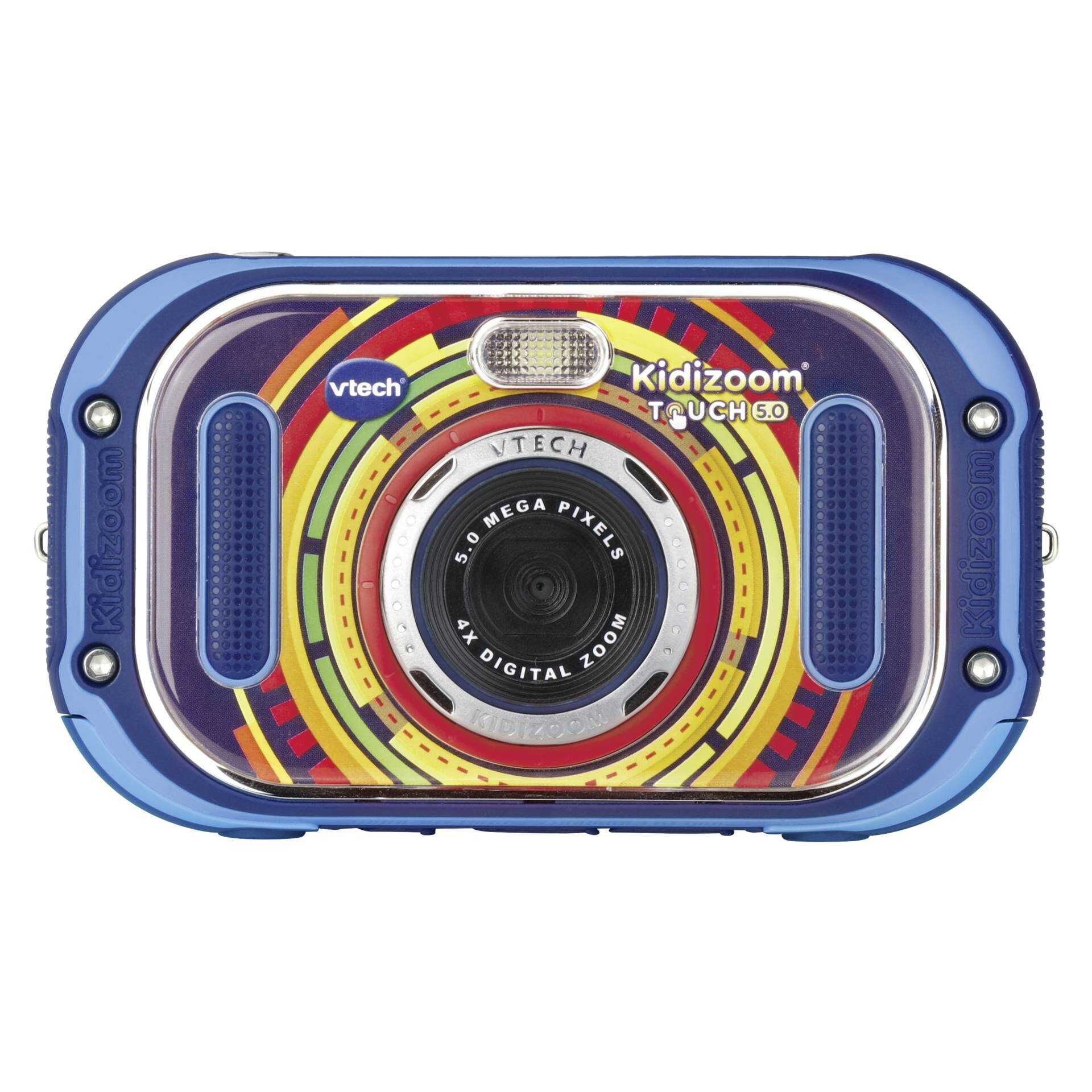 VTech Kidizoom Touch 5.0 - Digitalkamera - Kompaktkamera mit digitale Wiedergabe / Sprachaufnahme - 5.0 MPix - Blau