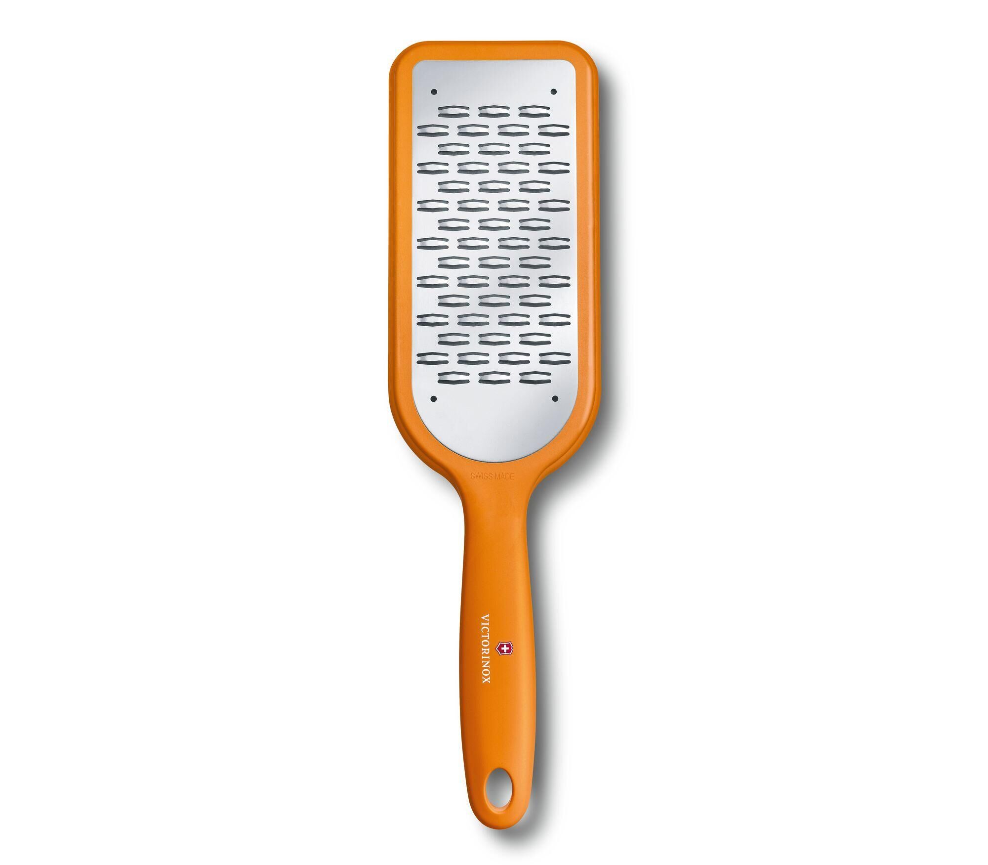 Victorinox Küchenreibe mit Brückenlochung orange