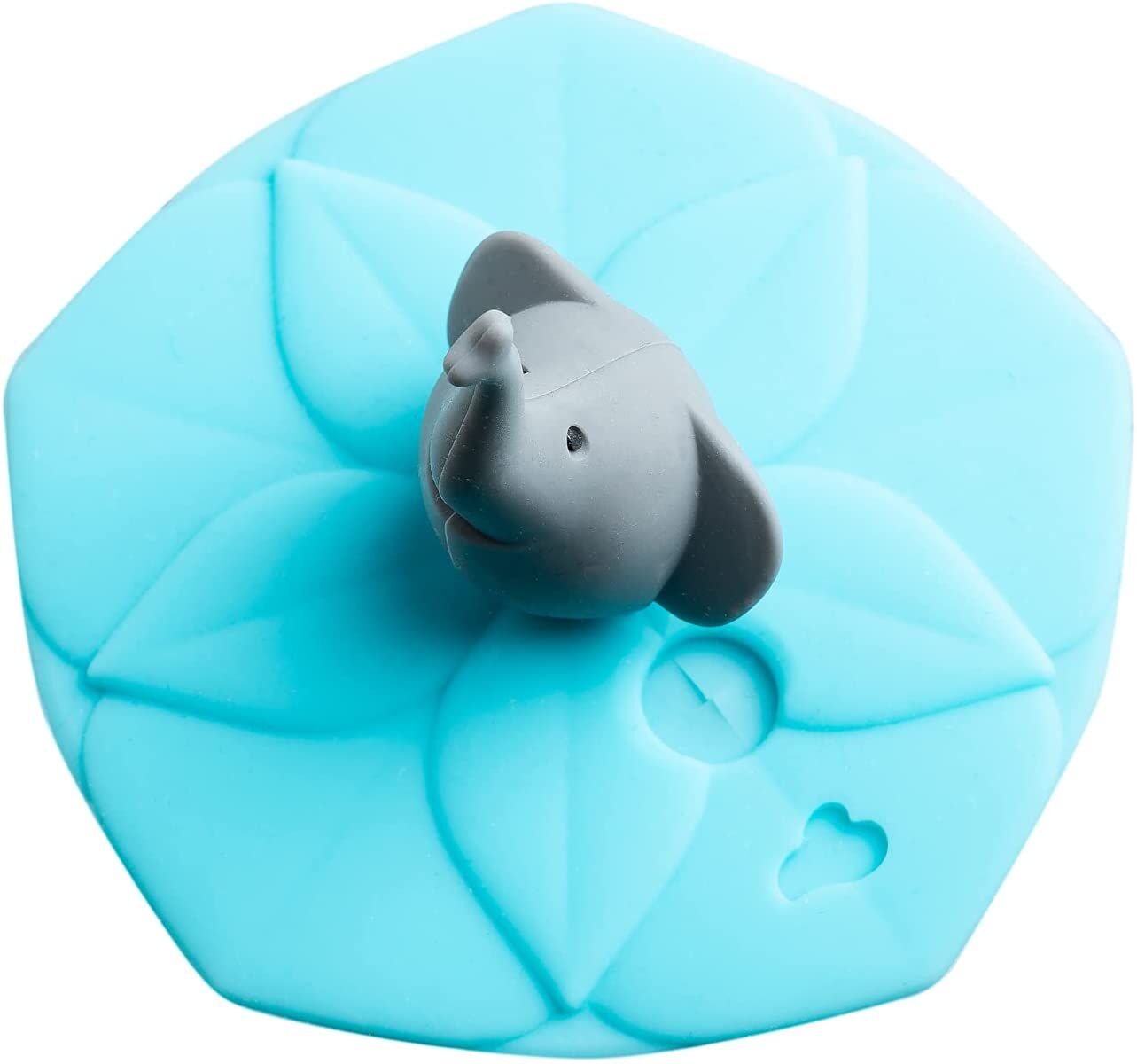 Leonardo Deckel türkis Elefant Bambini