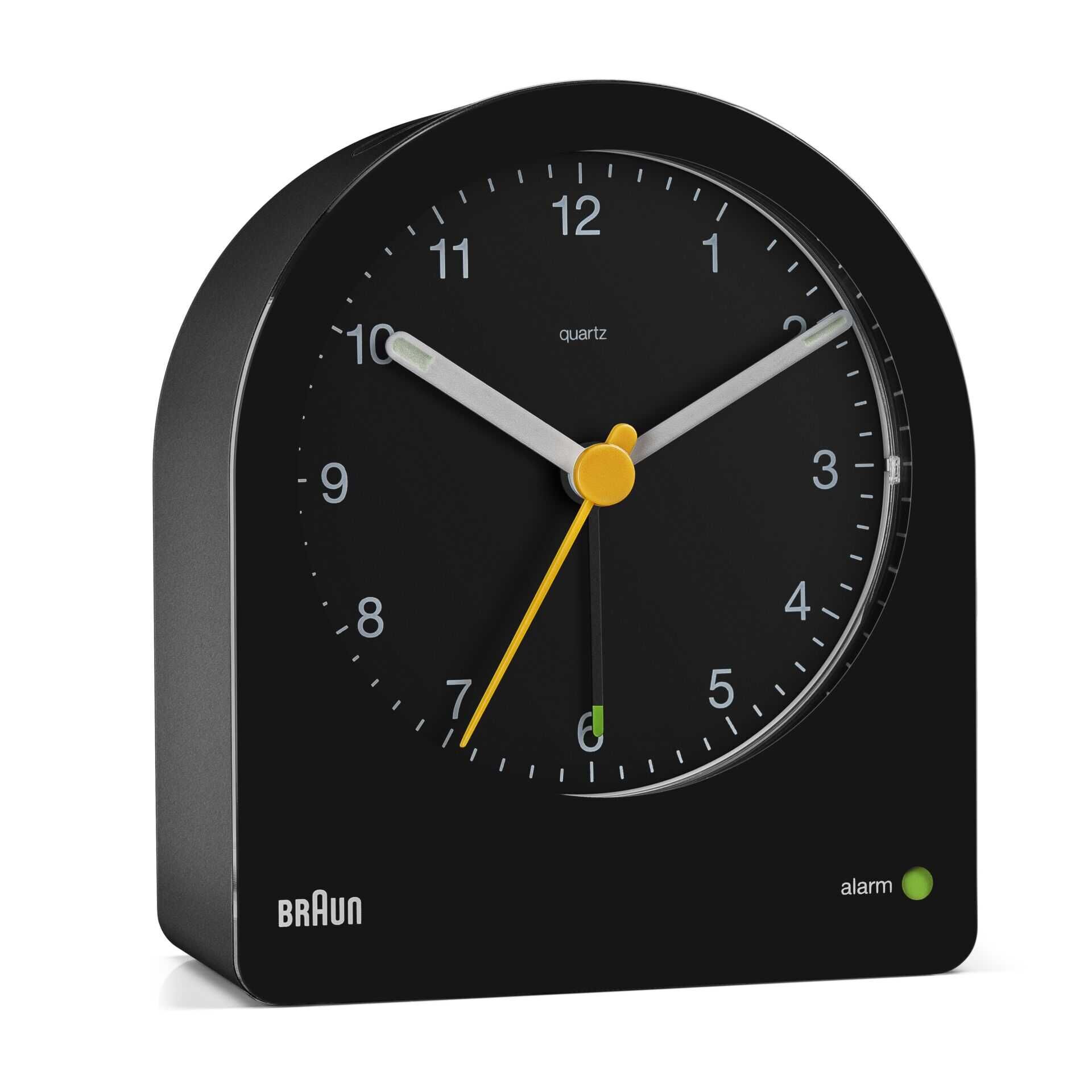 BRAUN BC22 BK Quarzwecker schwarz