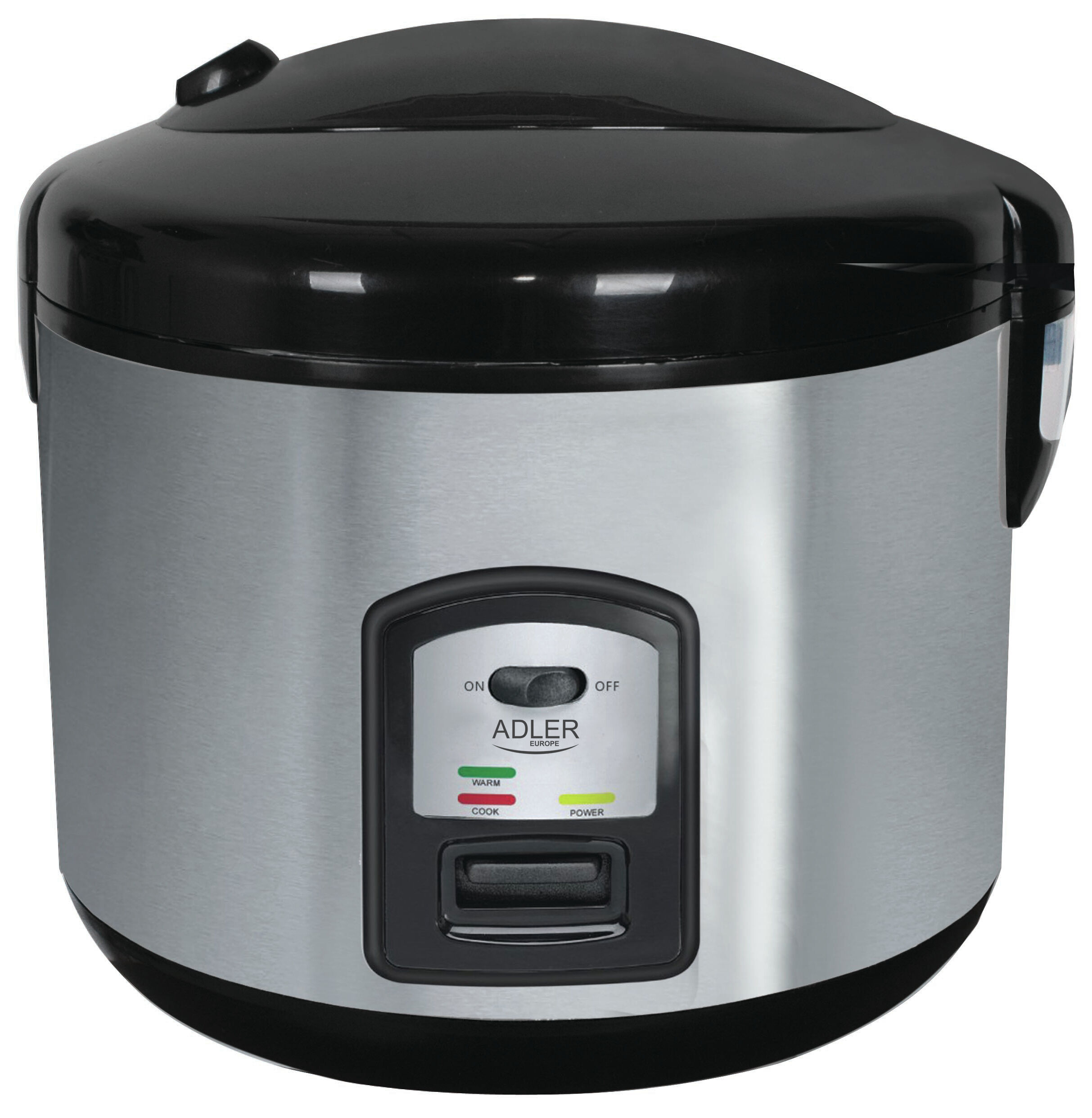Adler AD 6406 Reiskocher Schwarz, Edelstahl 1000 W