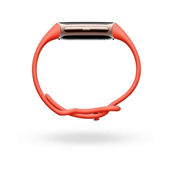 fitbit Charge 6 coral/champagne gold aluminum
