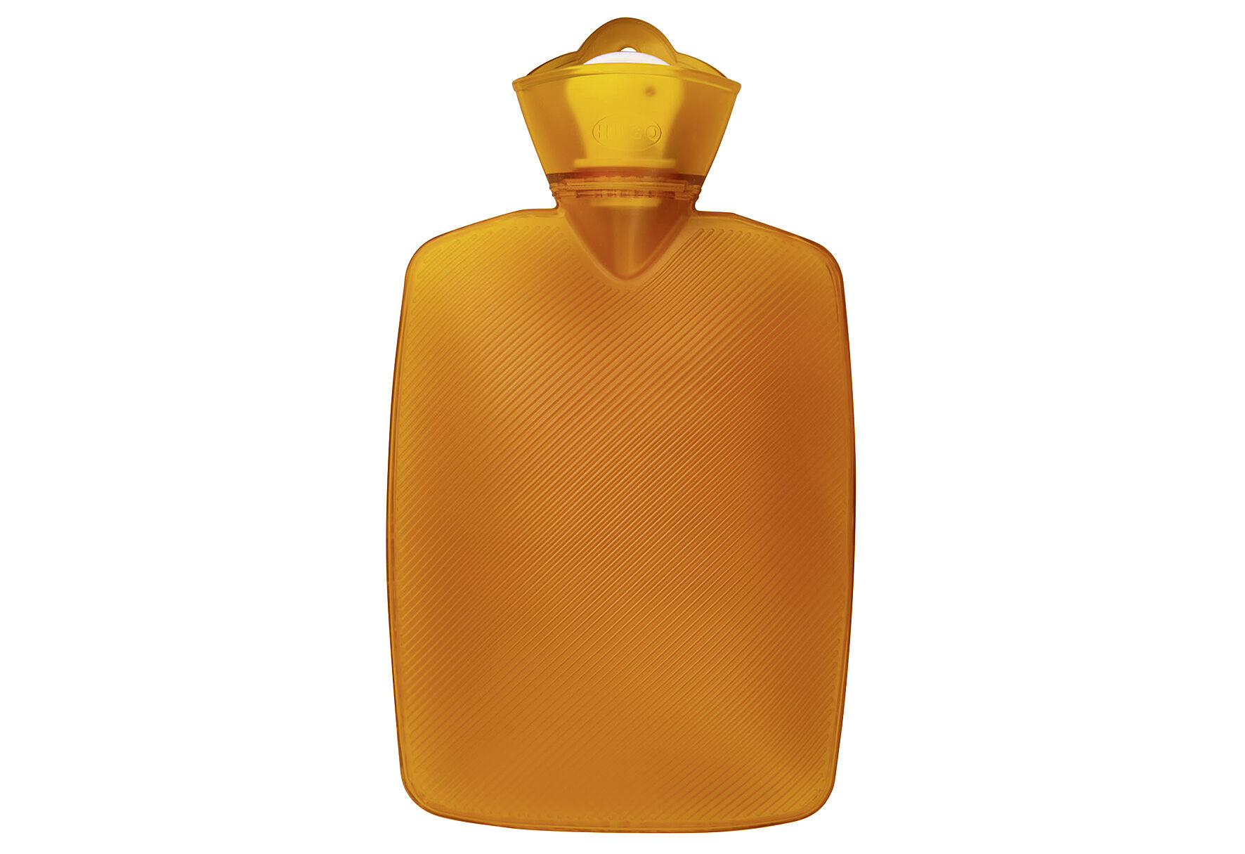 HUGO FROSCH Wärmflasche Klassik Plant 1,8l orange