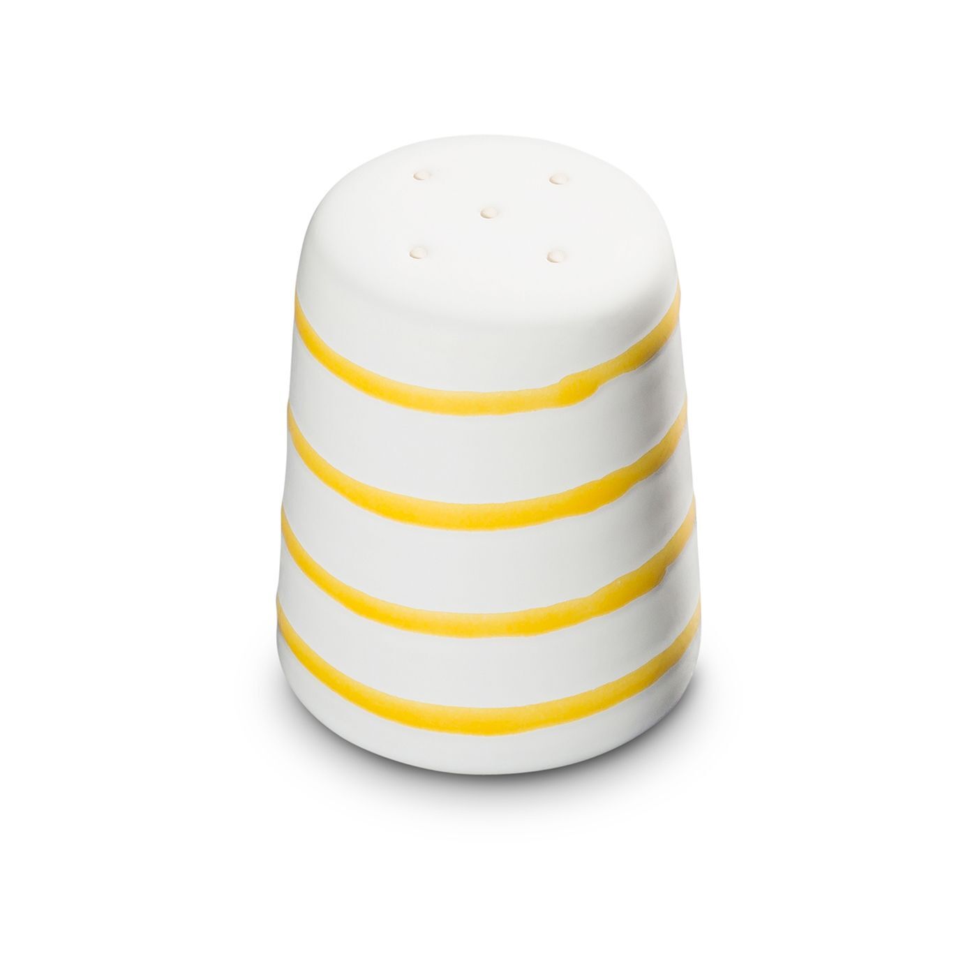 Gmundner Keramik Gelbgeflammt, Salzstreuer gerade