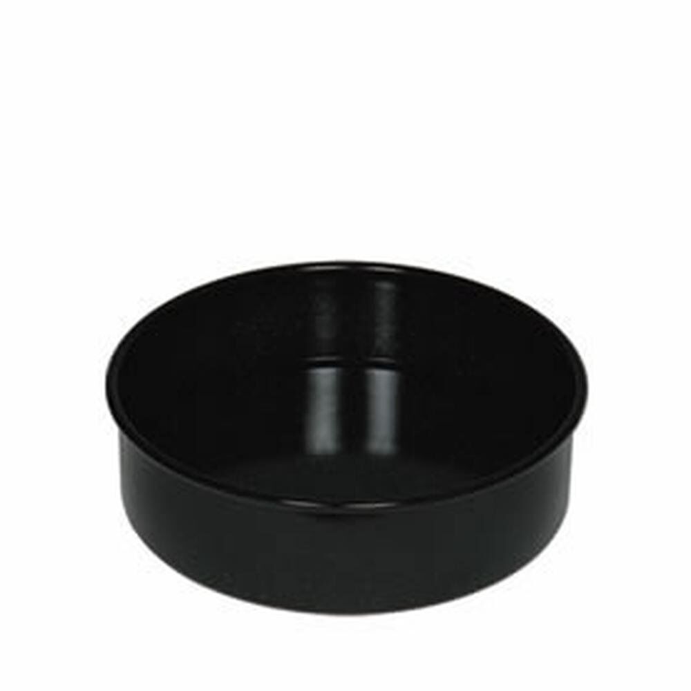 Riess Tortenform Back/Bratenform Ø28cm Hebeboden Emaille schwarz