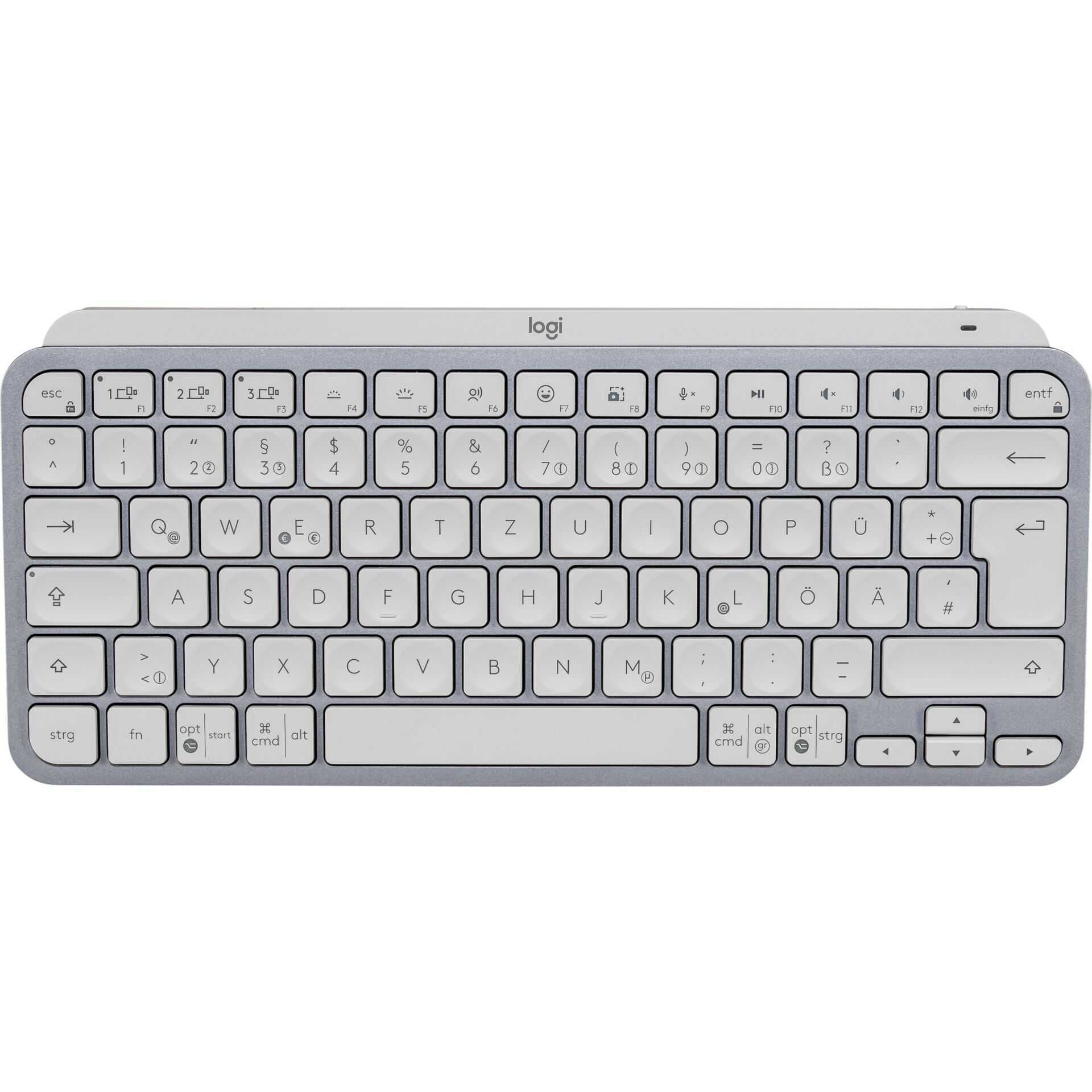 Logitech MX Keys Mini - Tastatur - hinterleuchtet - Bluetooth - QWERTZ - Deutsch