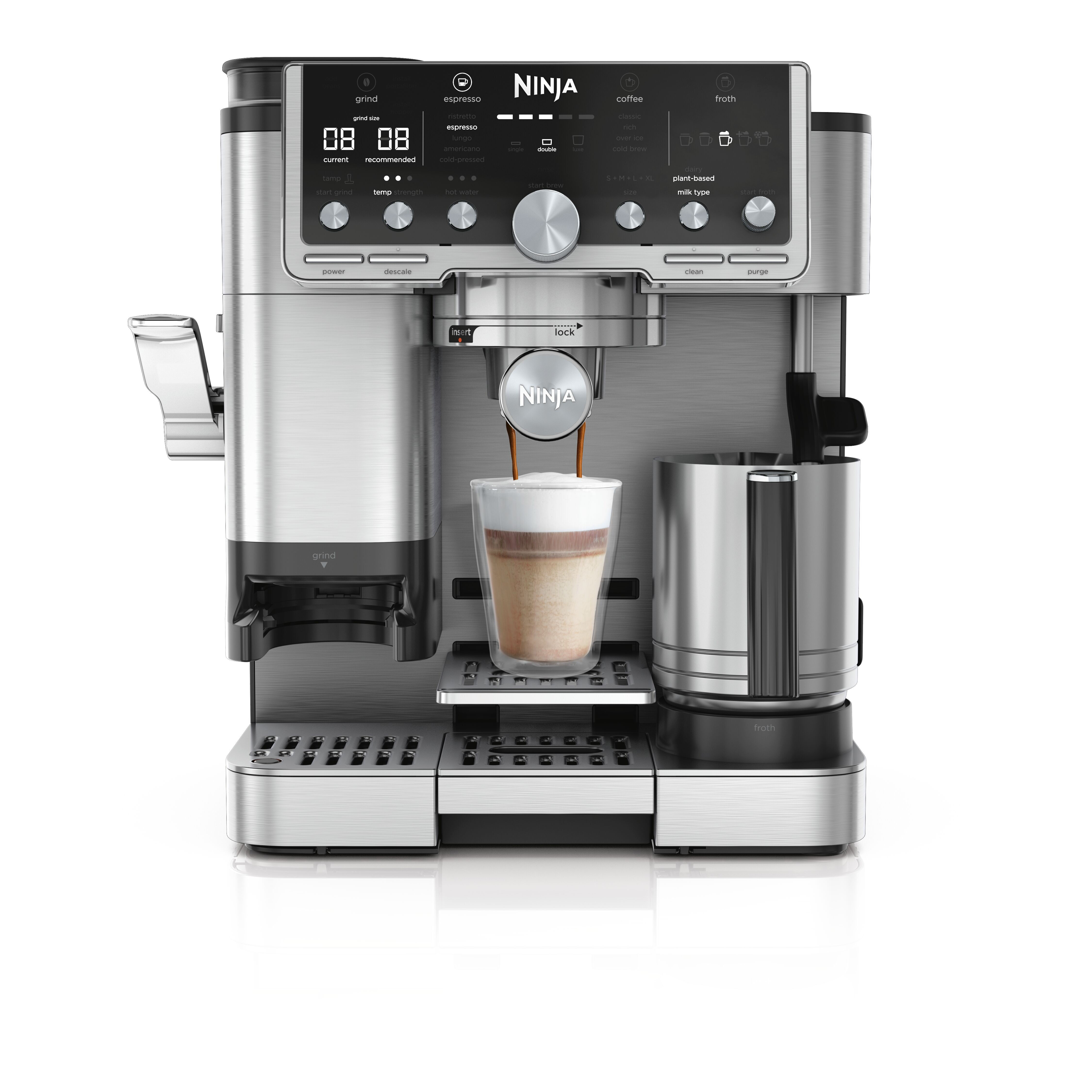 NINJA ES701EU Siebträgermaschine Luxe Cafe