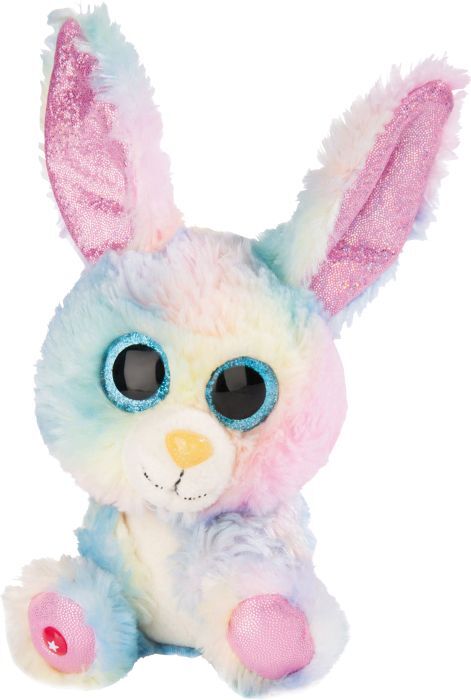 Nici GLUBSCHIS Kuscheltier Hase Rainbow Candy 15cm 45561