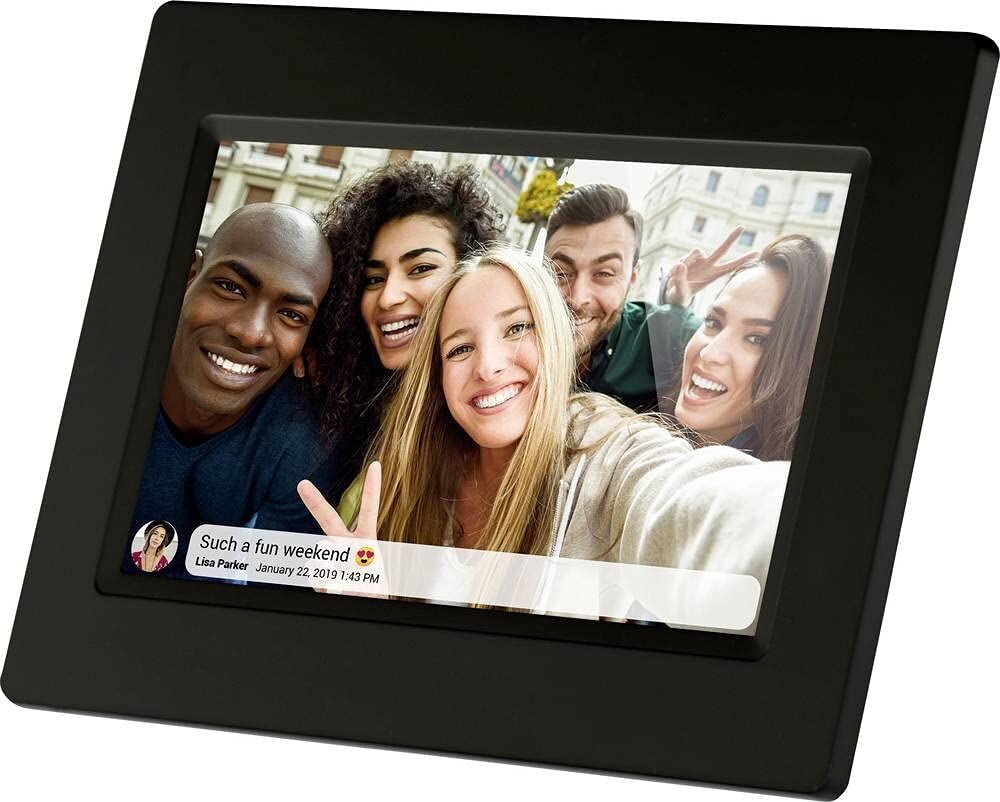 Braun DigiFrame 718 WiFi schwarz
