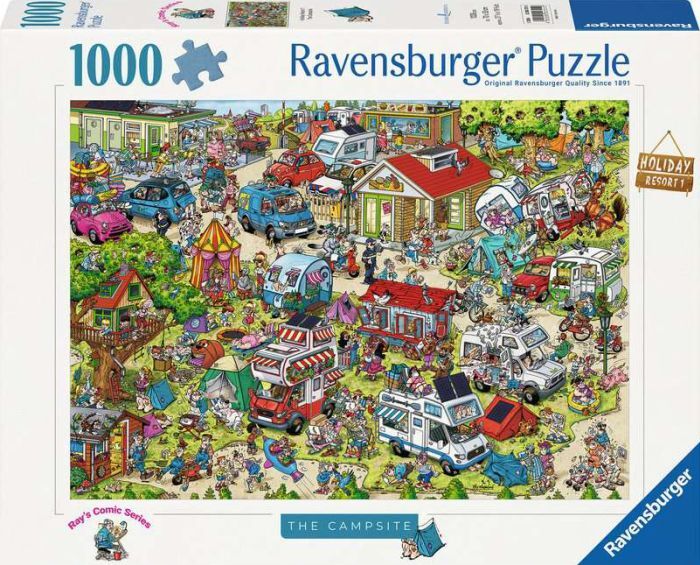 Ravensburger  12000721 Puzzle The Campsite 1000 Teile 12000721