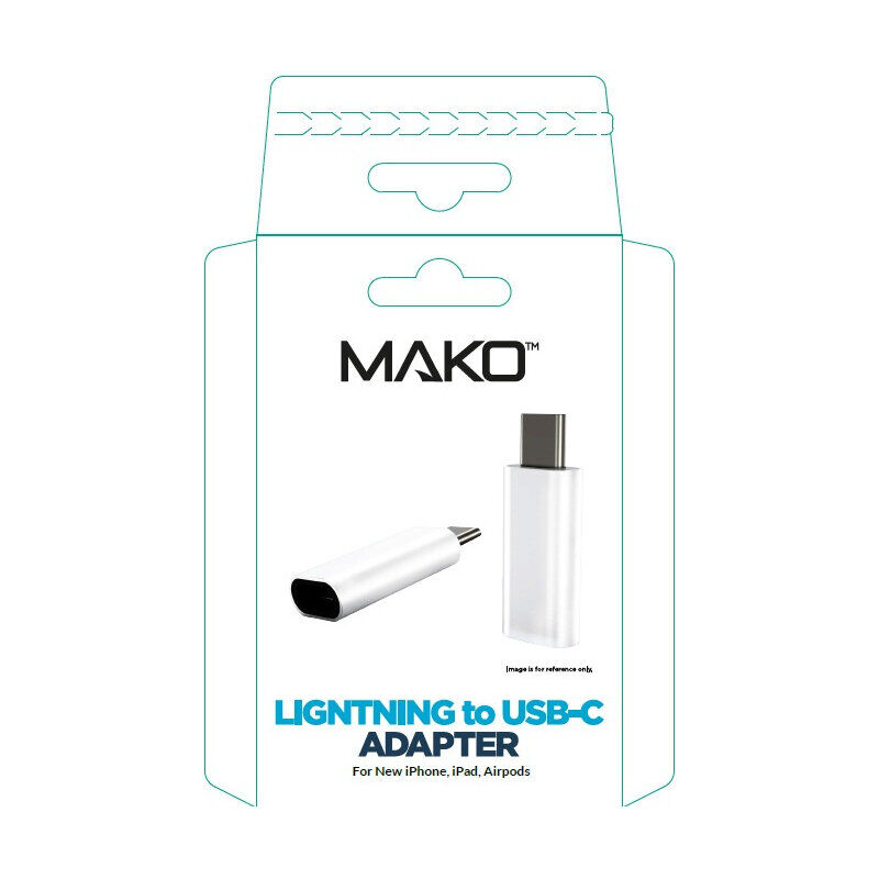 Eiger Adapter Lightning - USB-C 3er (weiß)