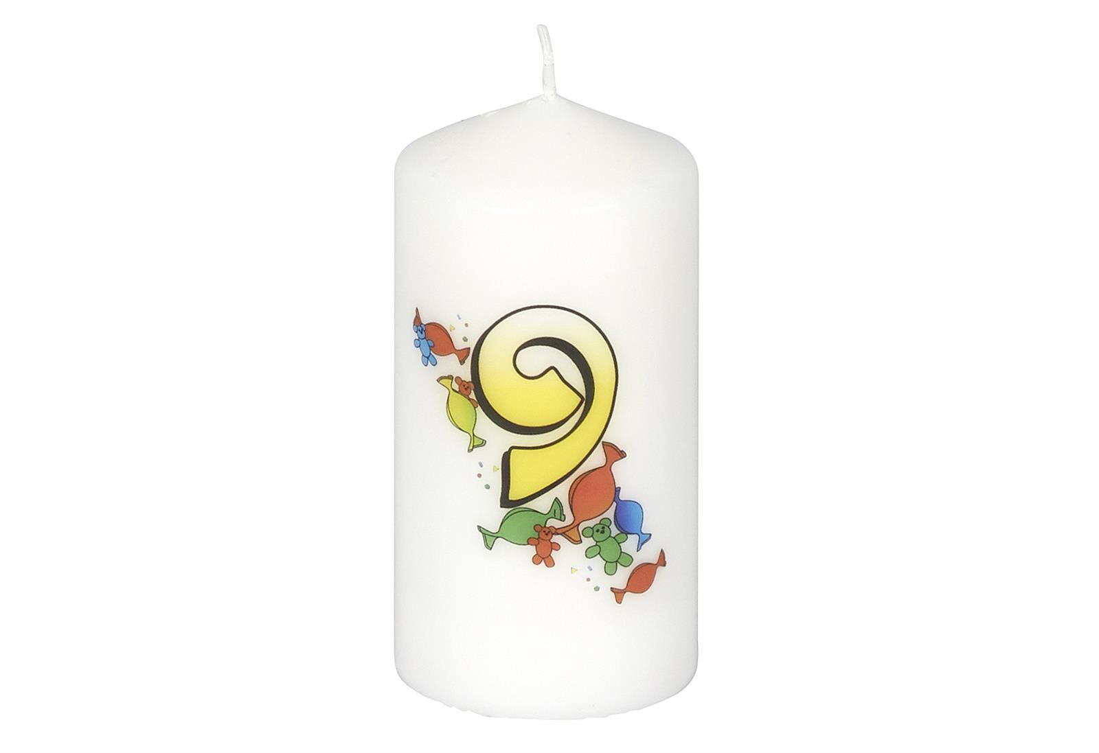 Geburtstagskerze 9