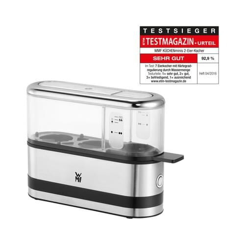 WMF Eierkocher Coup Eiereinsatz für 1 - 2 Eier 250 Watt Cromargan matt