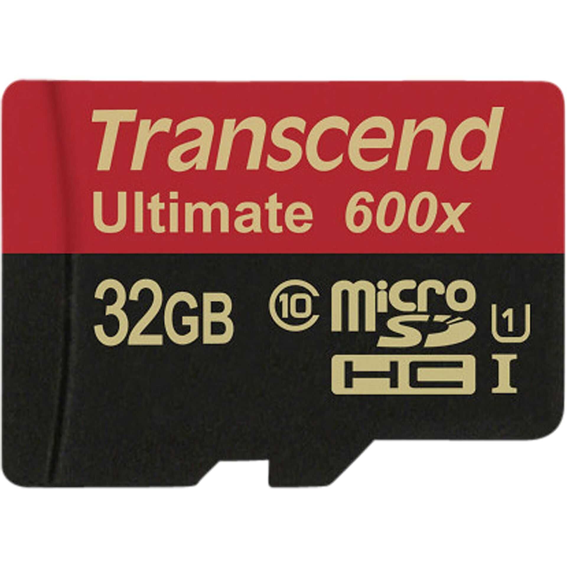 Transcend Ultimate series TS32GUSDHC10U1 - Flash-Speicherkarte - 32 GB - UHS Class 1 / Class10 - SDHC UHS-I