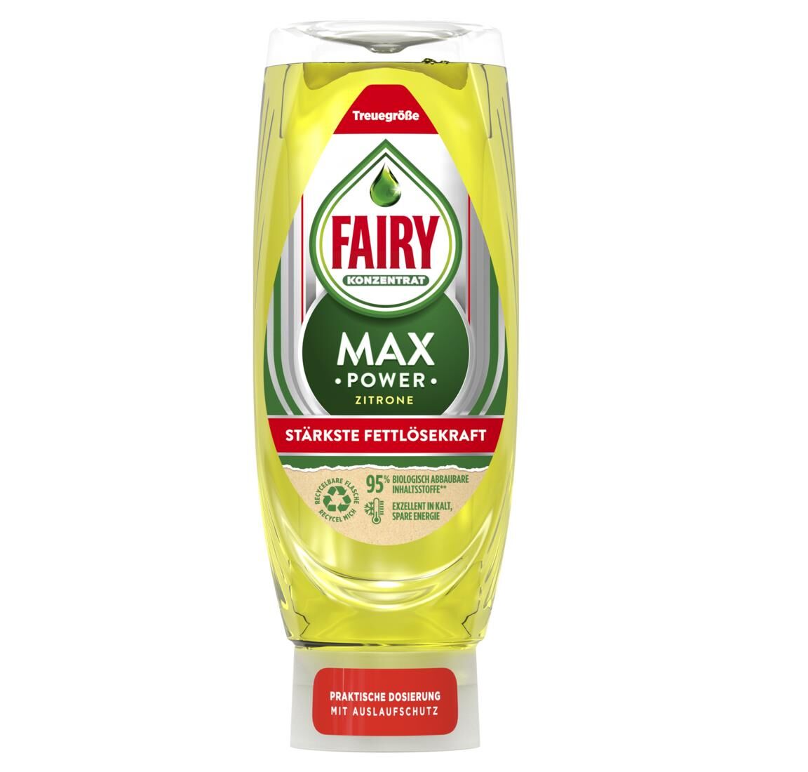 Fairy Handspülmittel Max Power Zitrone 545 ml