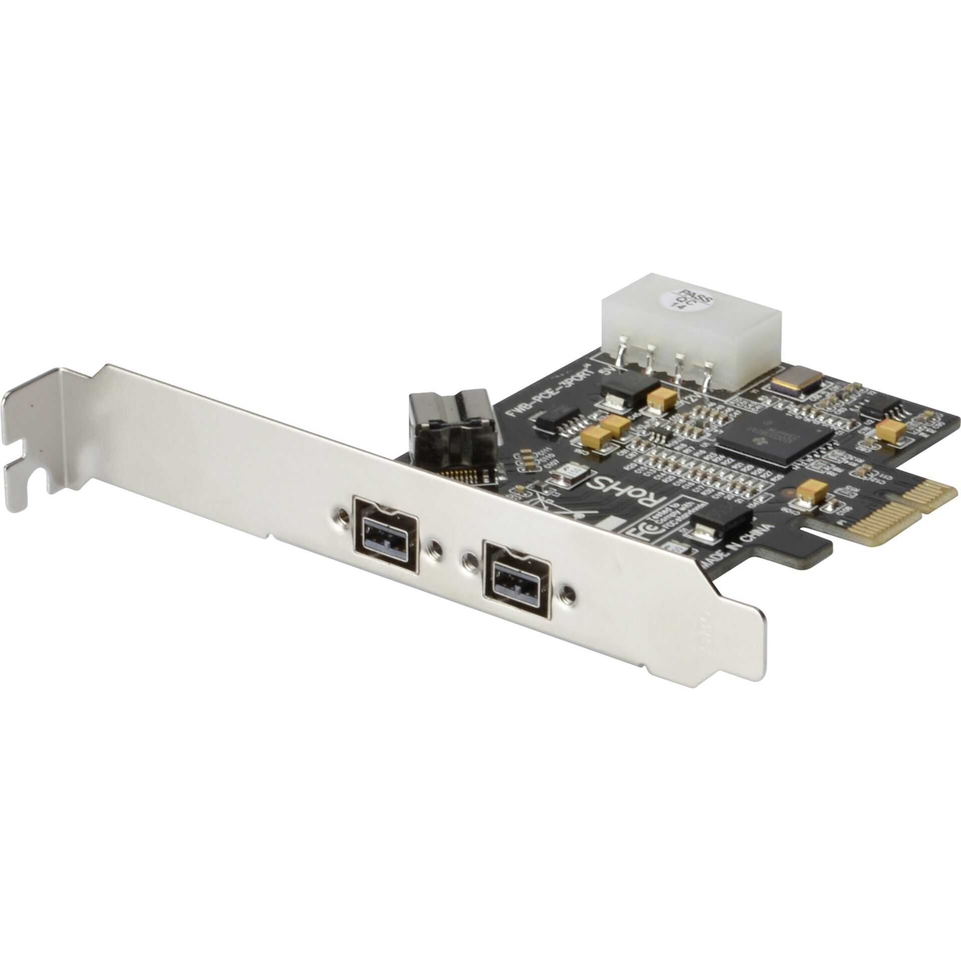 DIGITUS DS-30203-2 - FireWire-Adapter - PCIe - FireWire 800 - 3 Anschlüsse