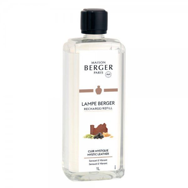 Lampe Berger Paris Nachfüllflasche Raumduft Cuir Mystique 500ml