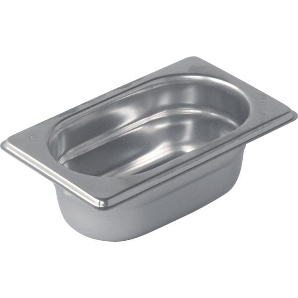 PUJADAS  GN-Behälter 1/9 18/10 Edelstahl, Tiefe: 65 mm, Inhalt: 0,60 Liter