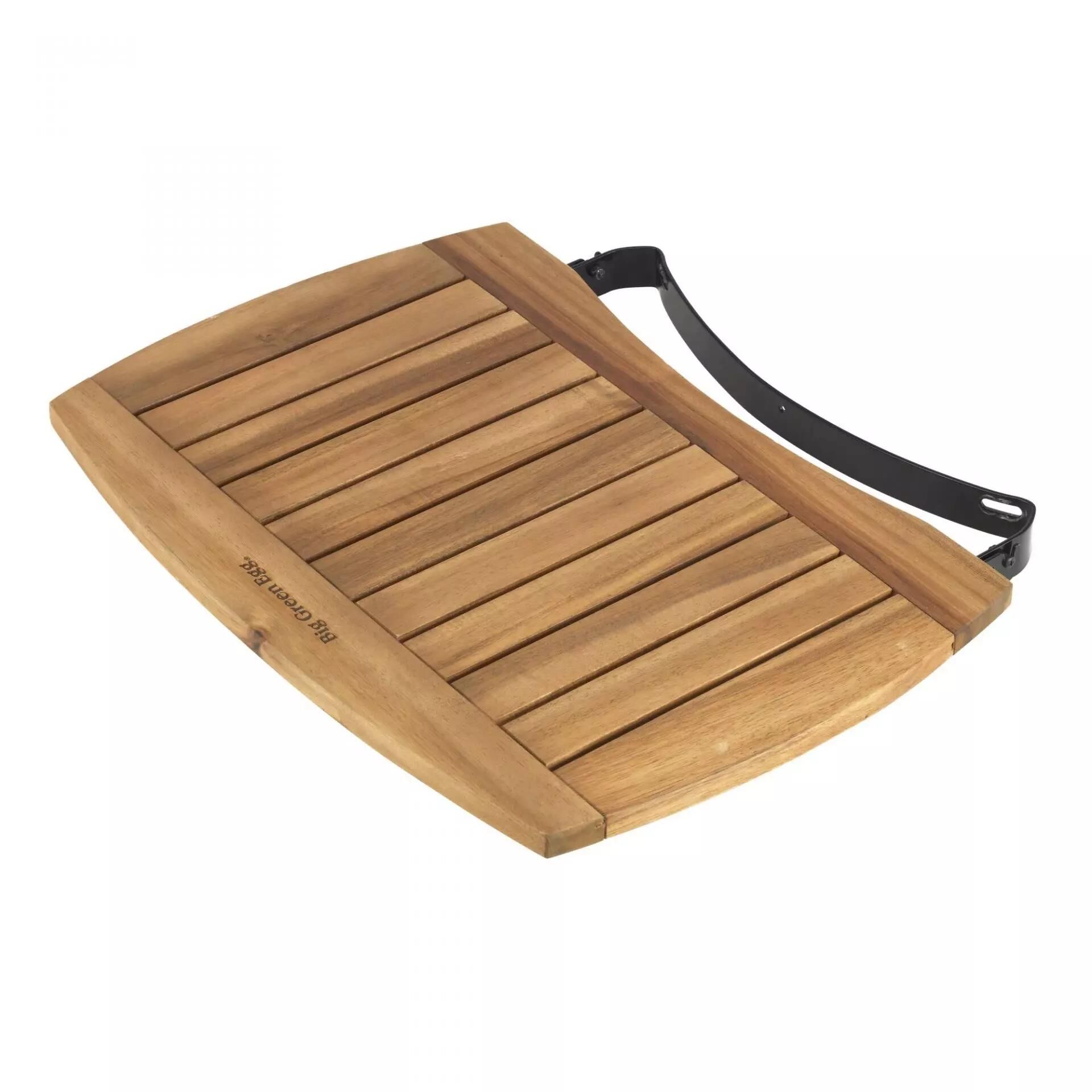 Big Green Egg Seitentische aus Akazienhol M