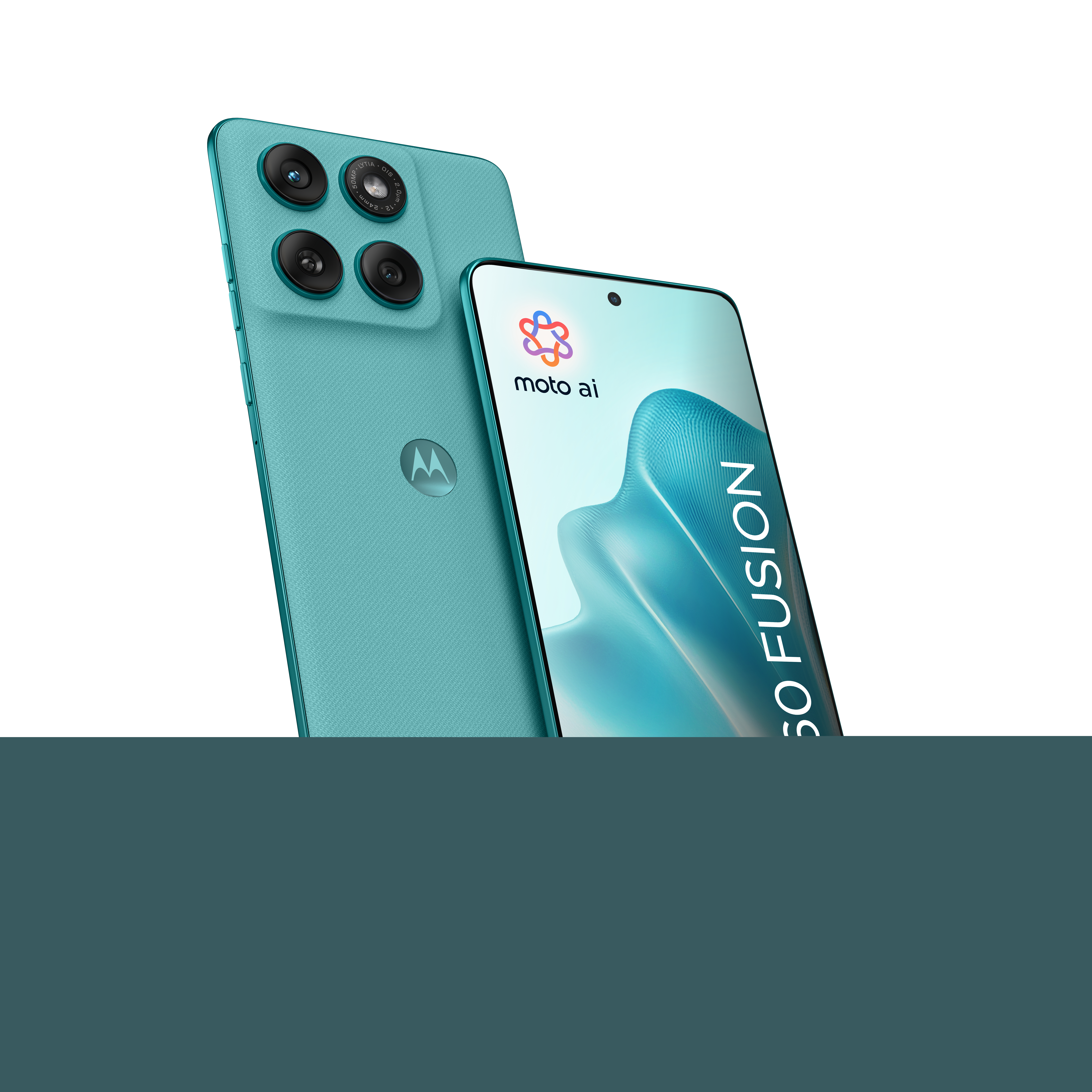 Motorola Solutions Motorola edge 60 fusion, 16,9 cm (6.67"), 8 GB, 256 GB, 50 MP, Android 15, Türkis