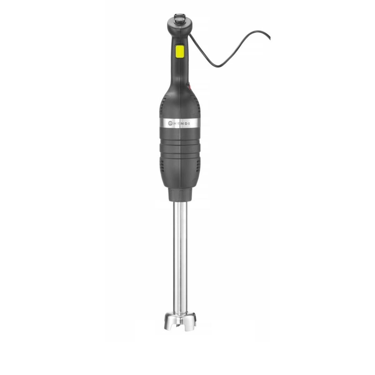 HENDI Stabmixer 500 mit variabler Geschwindigkeit und 400mm langem Stab, Kitchen Line, Schwarz, 230V/500W, ⌀100x816mm