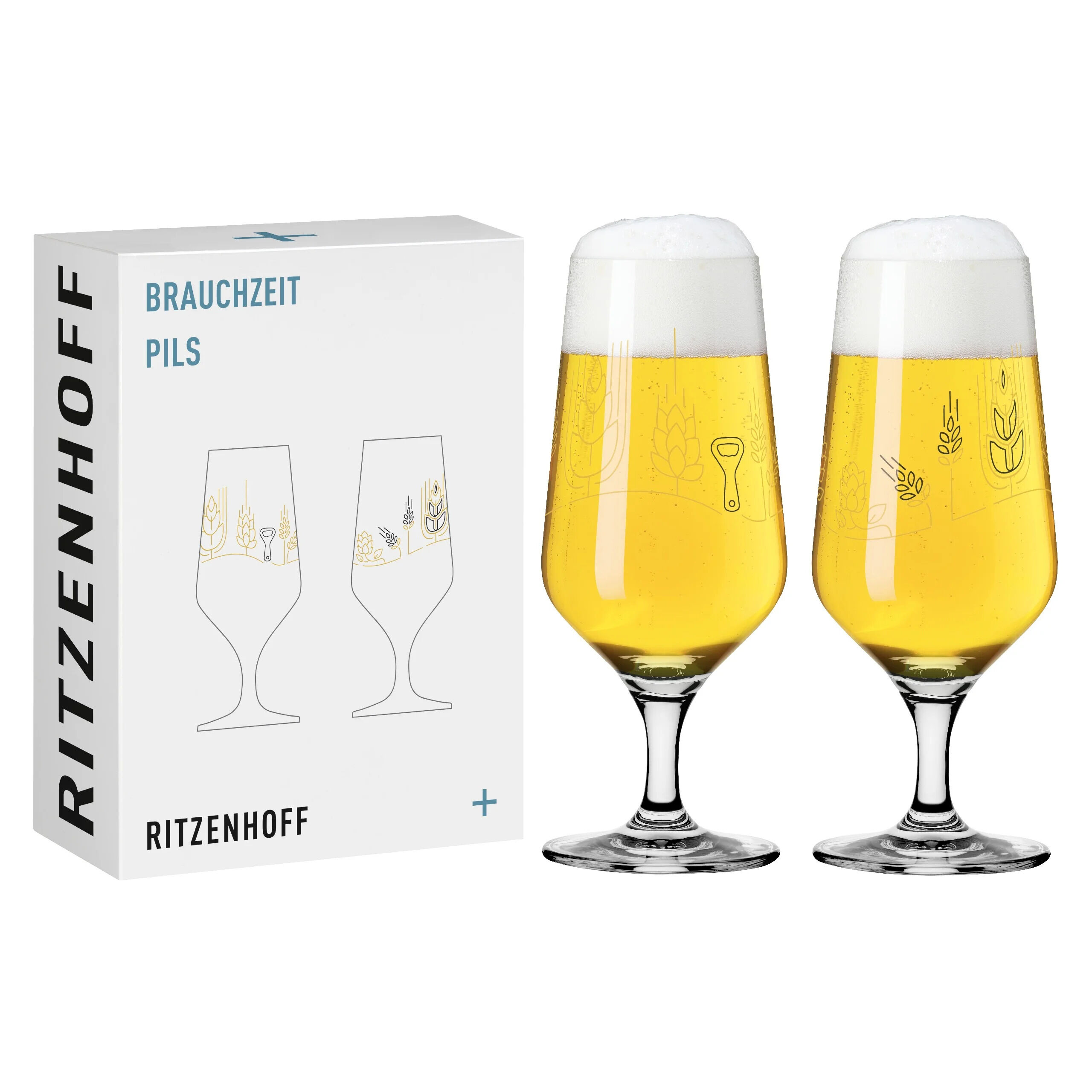 Ritzenhoff Brauchzeit Pils 2er set 11#12 ( S Eikler)