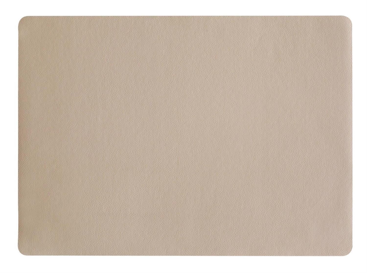 ASA Tischset, stone  46 x 33 cm, leather optic