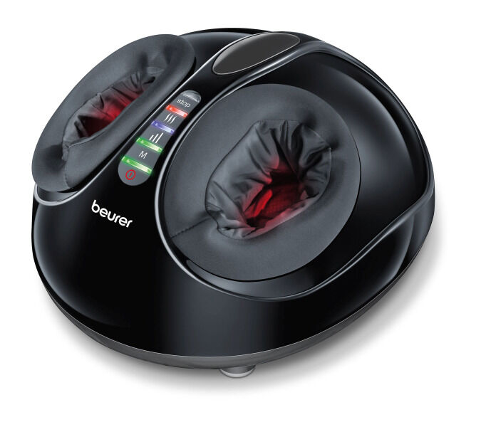Beurer Fußmassagegerät FM 90 Shiatsu- und 3-Stufen-Luftdruckmassage für Fußsohlen & Ferse