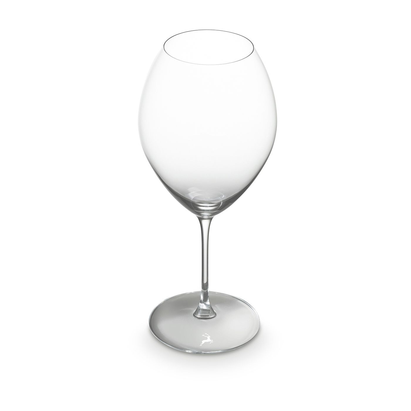 Gmundner Keramik Spiegelau Bordeauxglas Hirsch a. Bodenplatte 800ml