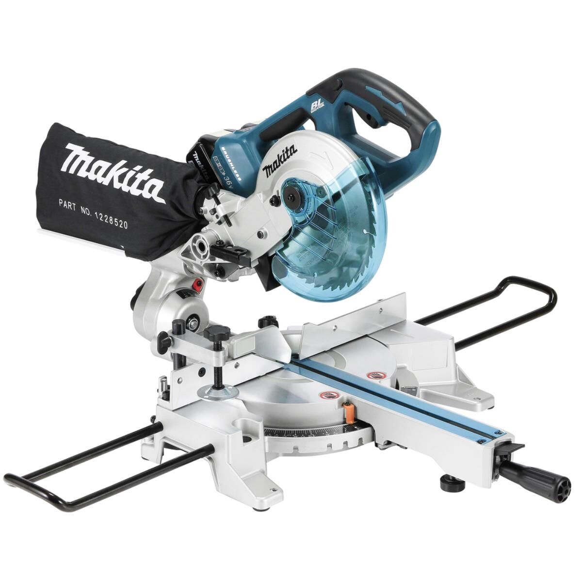 Makita Akku-Kapp- und Gehrungssäge LXT 18 V x 2 • 5.700 U/min • 190 mm