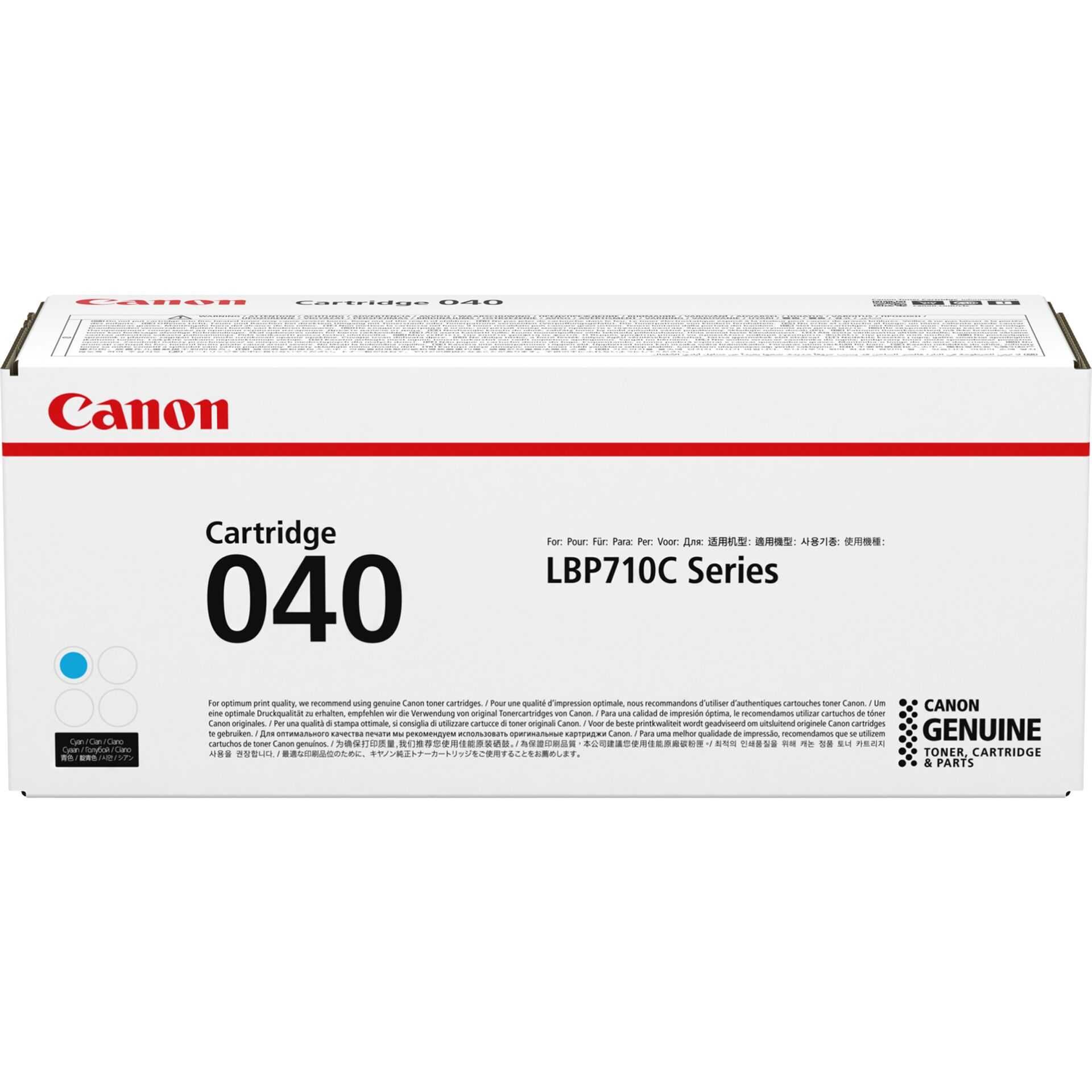 Canon 040 - Cyan - original - Tonerpatrone - für imageCLASS LBP712Cdn