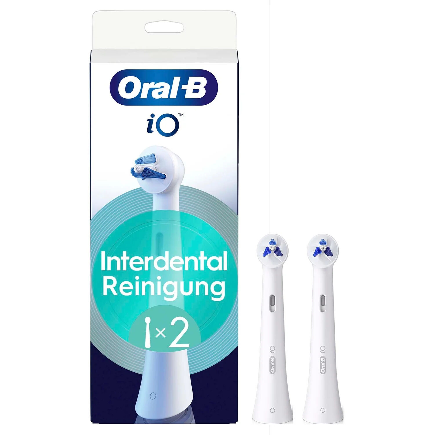 Oral-B Aufsteckbürsten iO Interdental Reinigung 2er