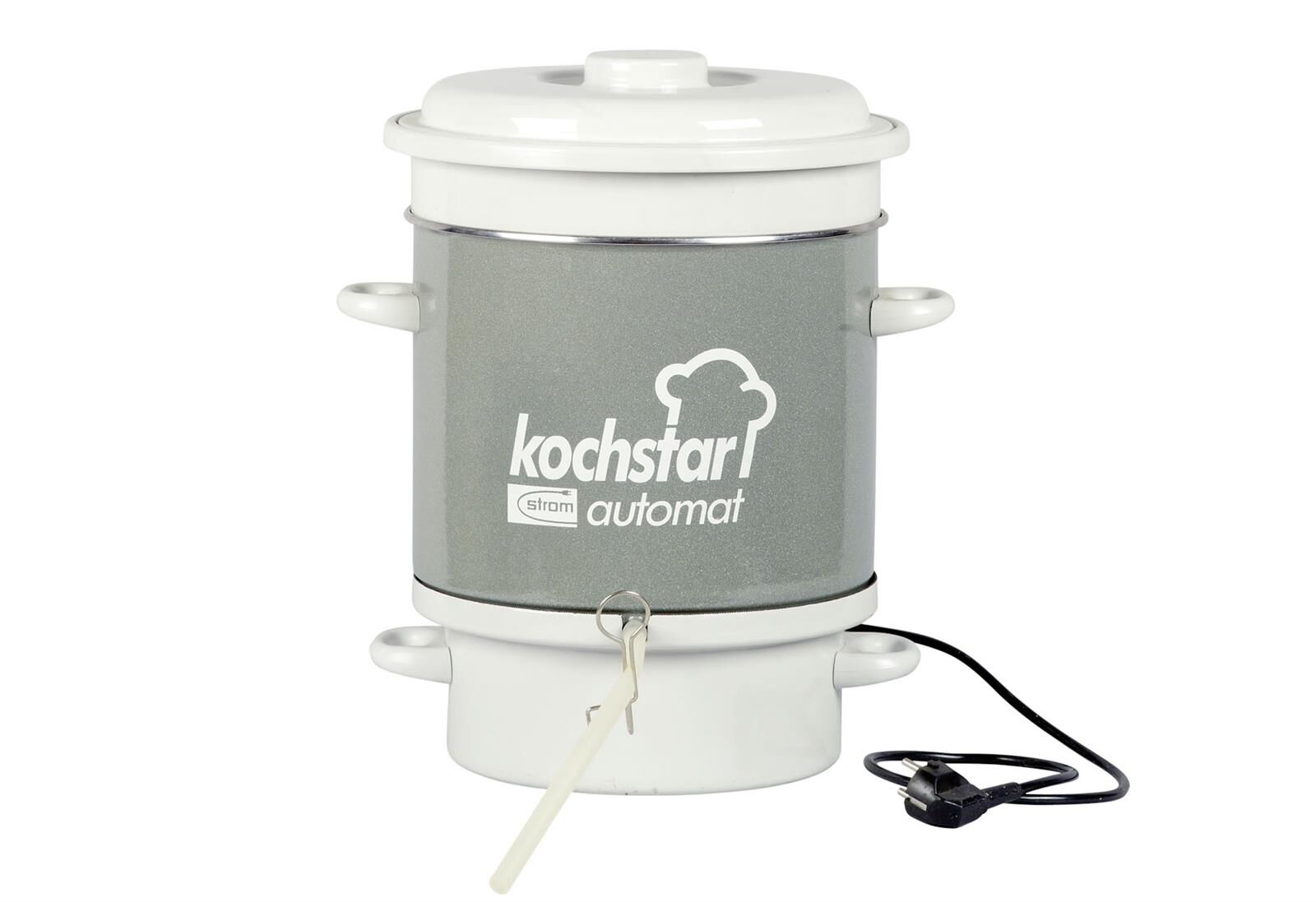 MERTEN & STORCK Entsafter Elektro 8 kg Ø26cm grau/weiß