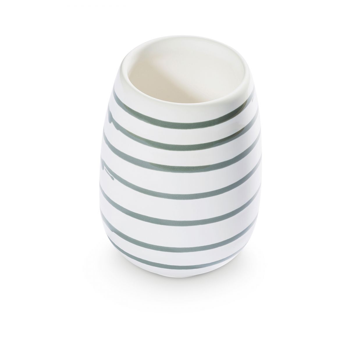 Gmundner Keramik Graugeflammt, Vase (H: 11cm)