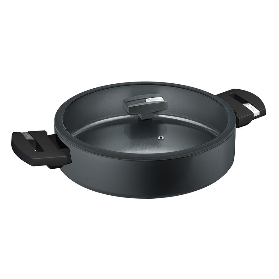 Berndes Alu Recycled Servierpfanne mit Deckel  28cm