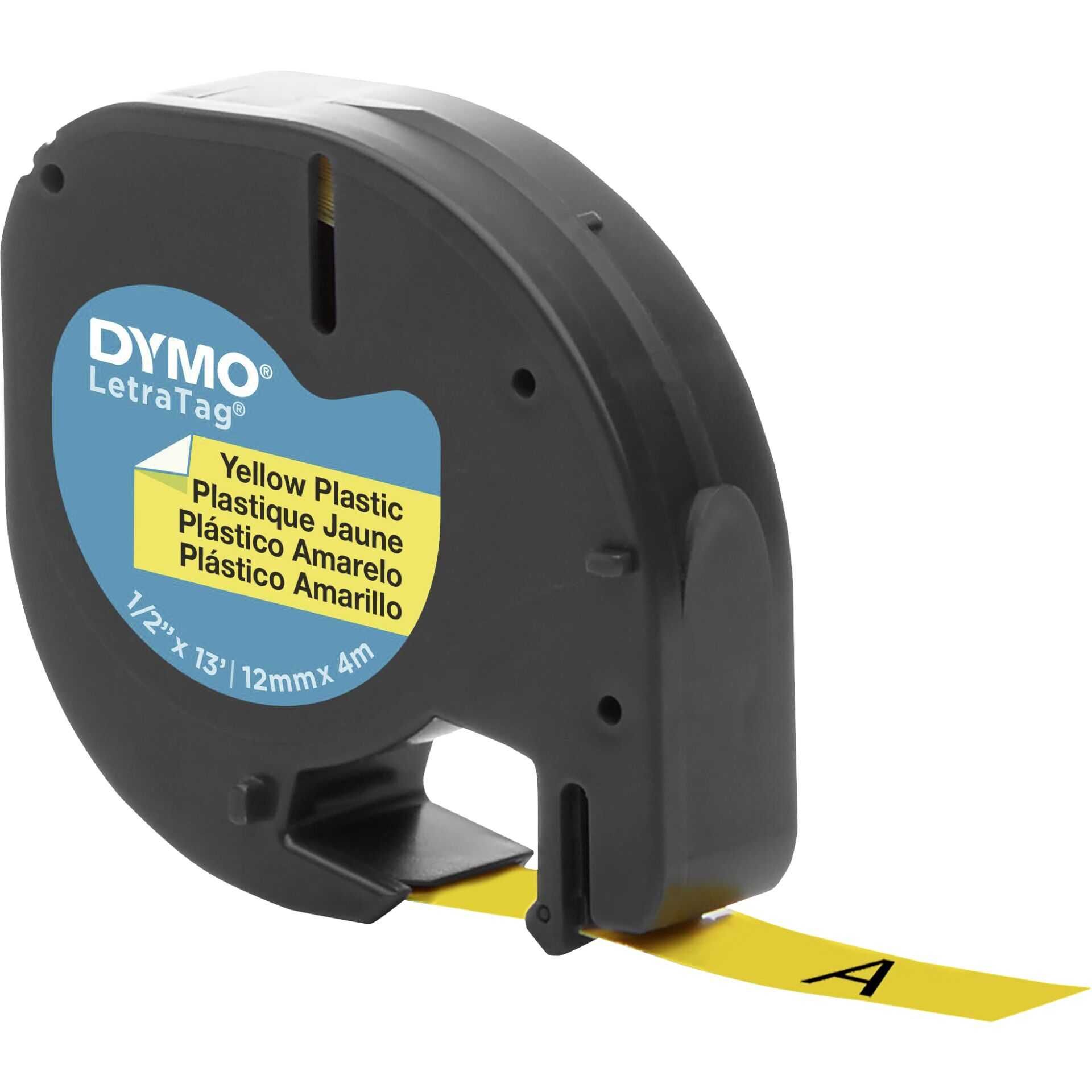 DYMO Ersatzband für LT 100H Plastik 12mmx4m gelb