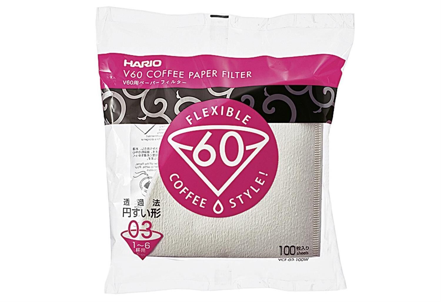 HARIO Papierkaffeefilter größe 03 100Stk