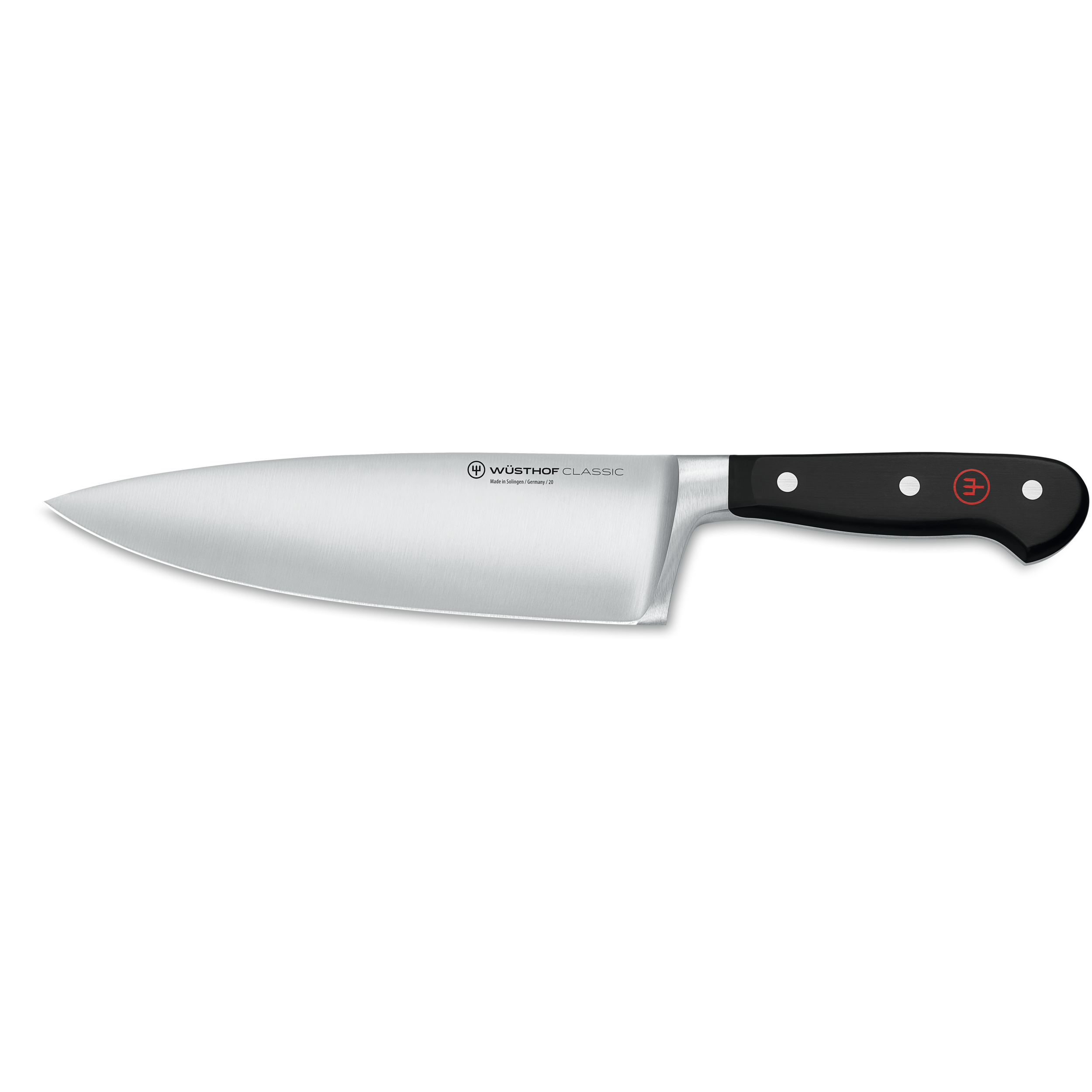 Wüsthof Classic Extra breites Kochmesser 20 cm | Vollkropf