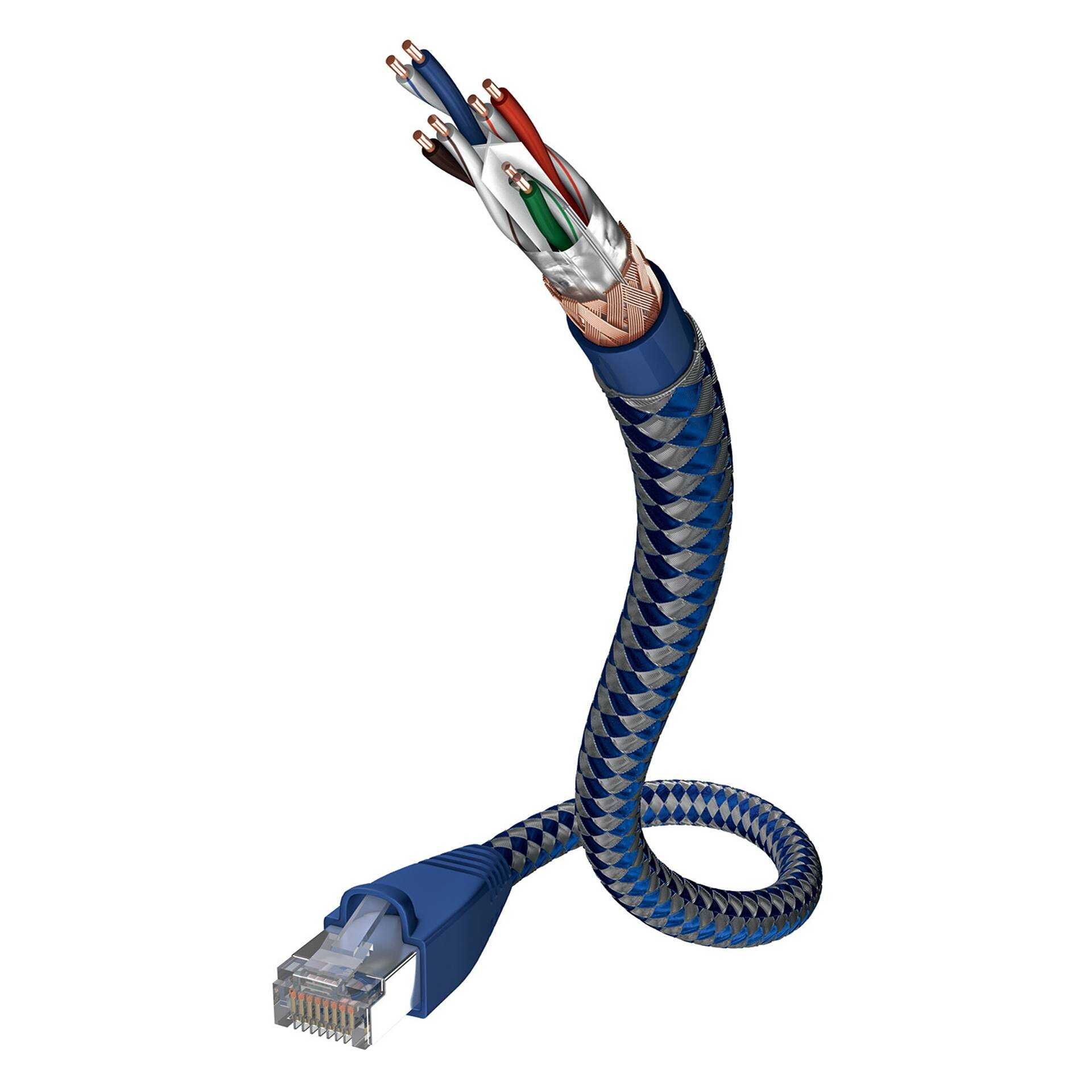 in-akustik Premium - Netzwerkkabel - RJ-45 (M) bis RJ-45 (M) - 3 m - SF/UTP - CAT 6