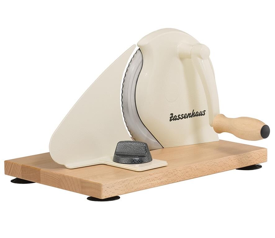 Zassenhaus Brotschneidemaschine CLASSIC, creme