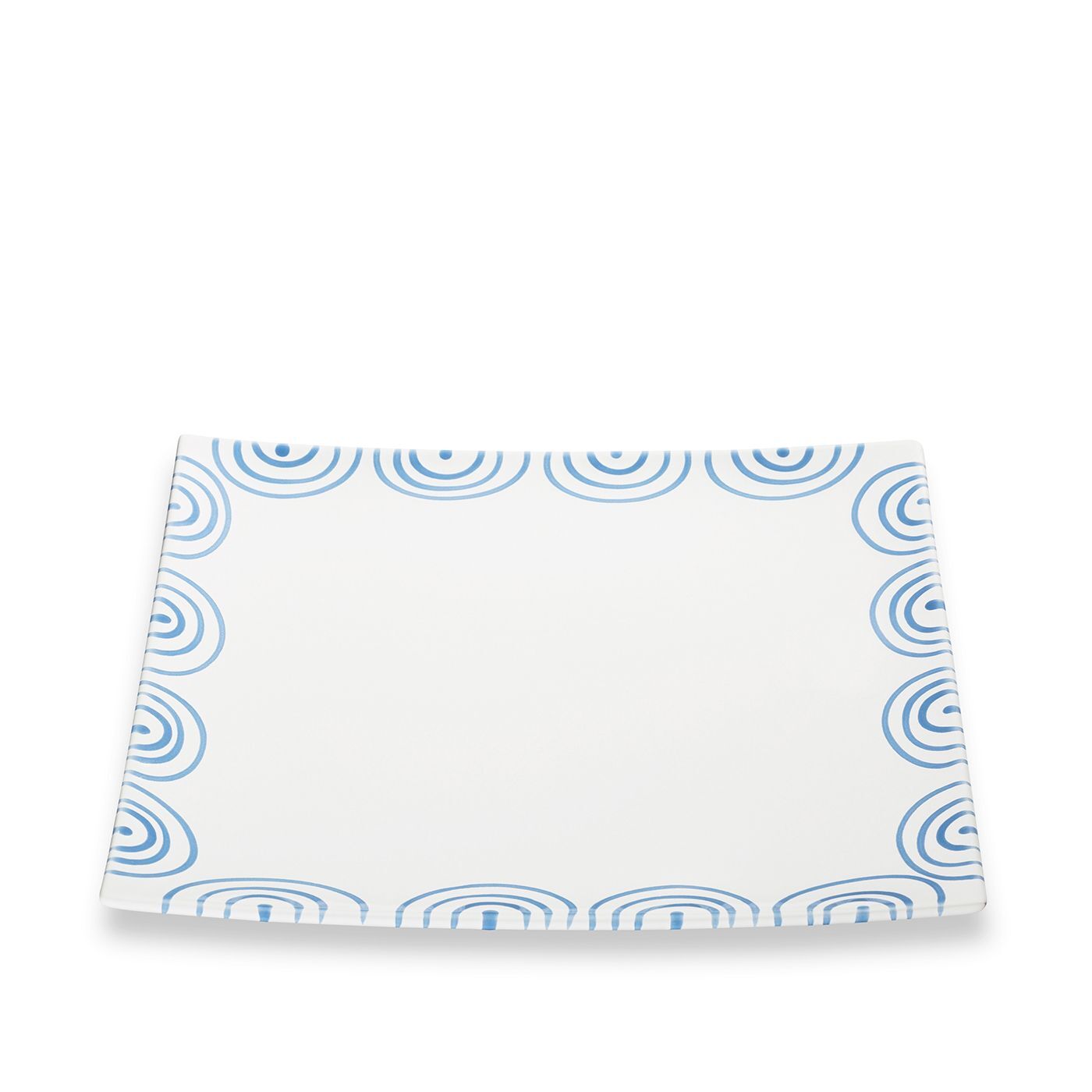 Gmundner Keramik Blaugeflammt, Platzteller Trend (31x31cm)