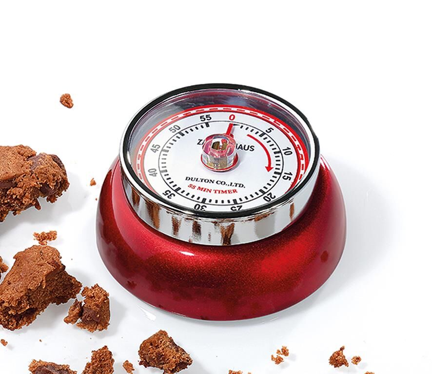 Zassenhaus Küchentimer SPEED, rot metallic